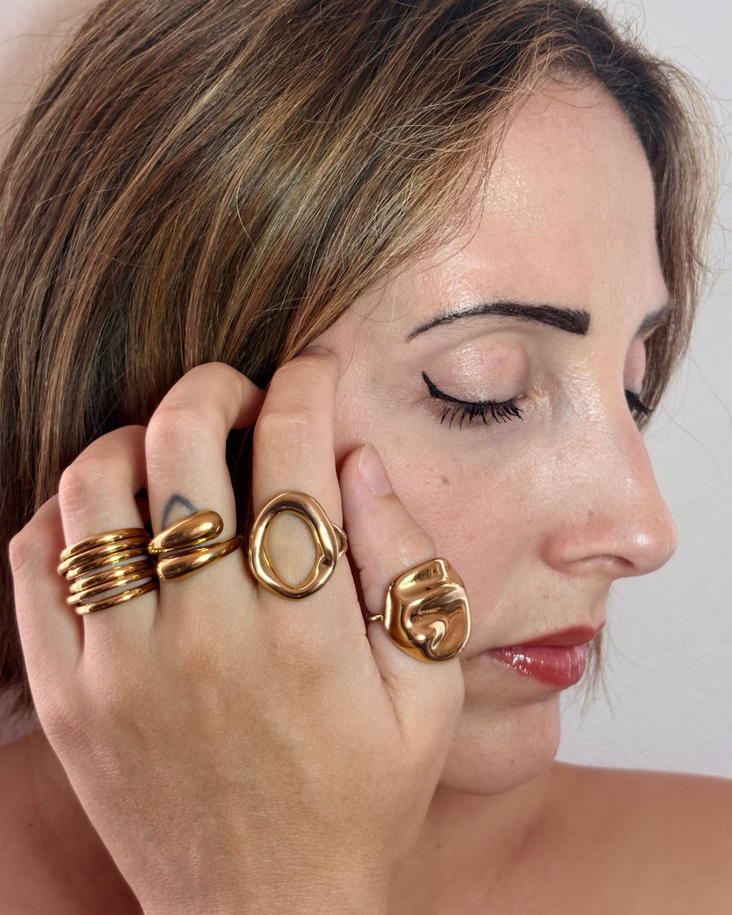 Anello "Morbido Caos"